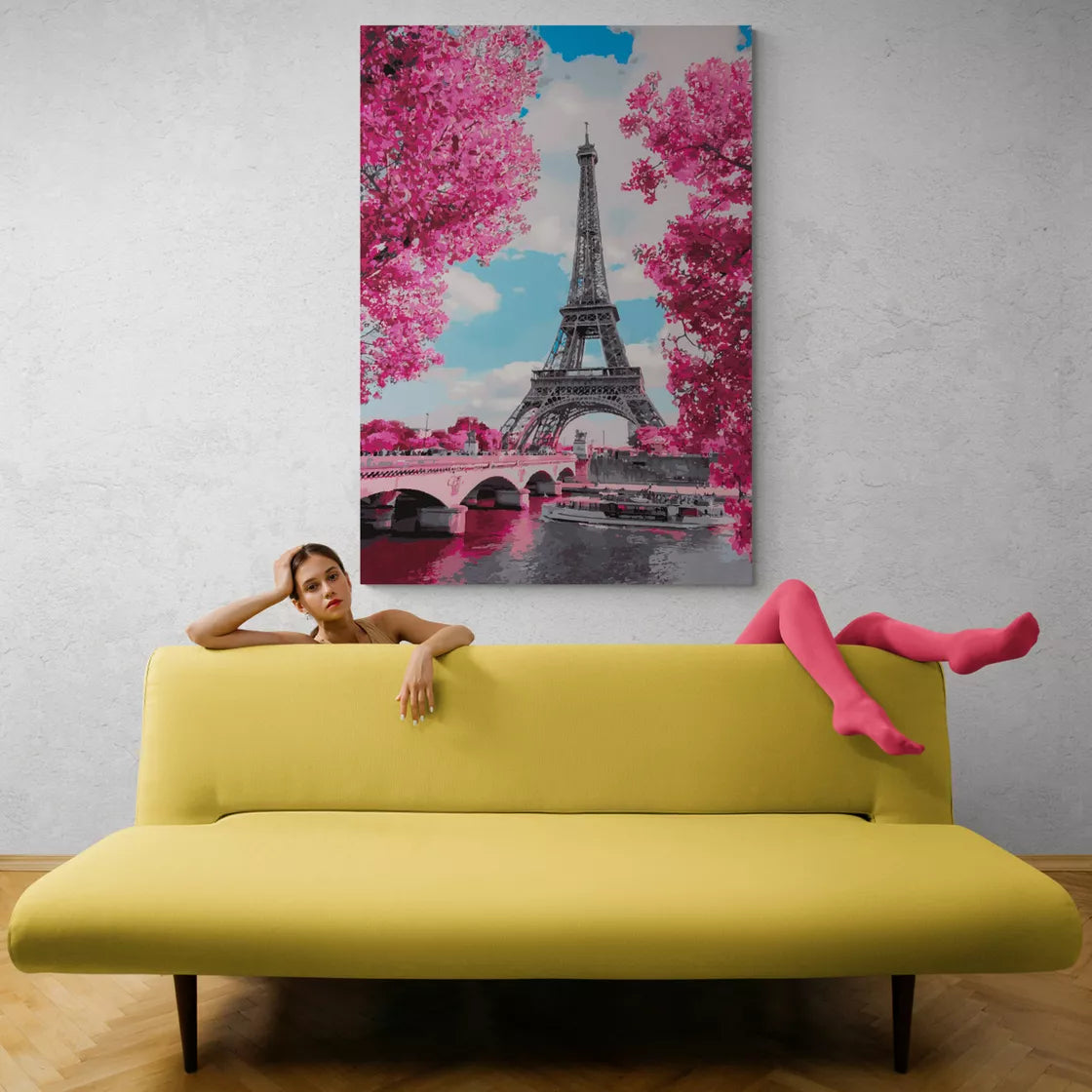 Marco Barberio - 'Blossoming Paris' - Original Art