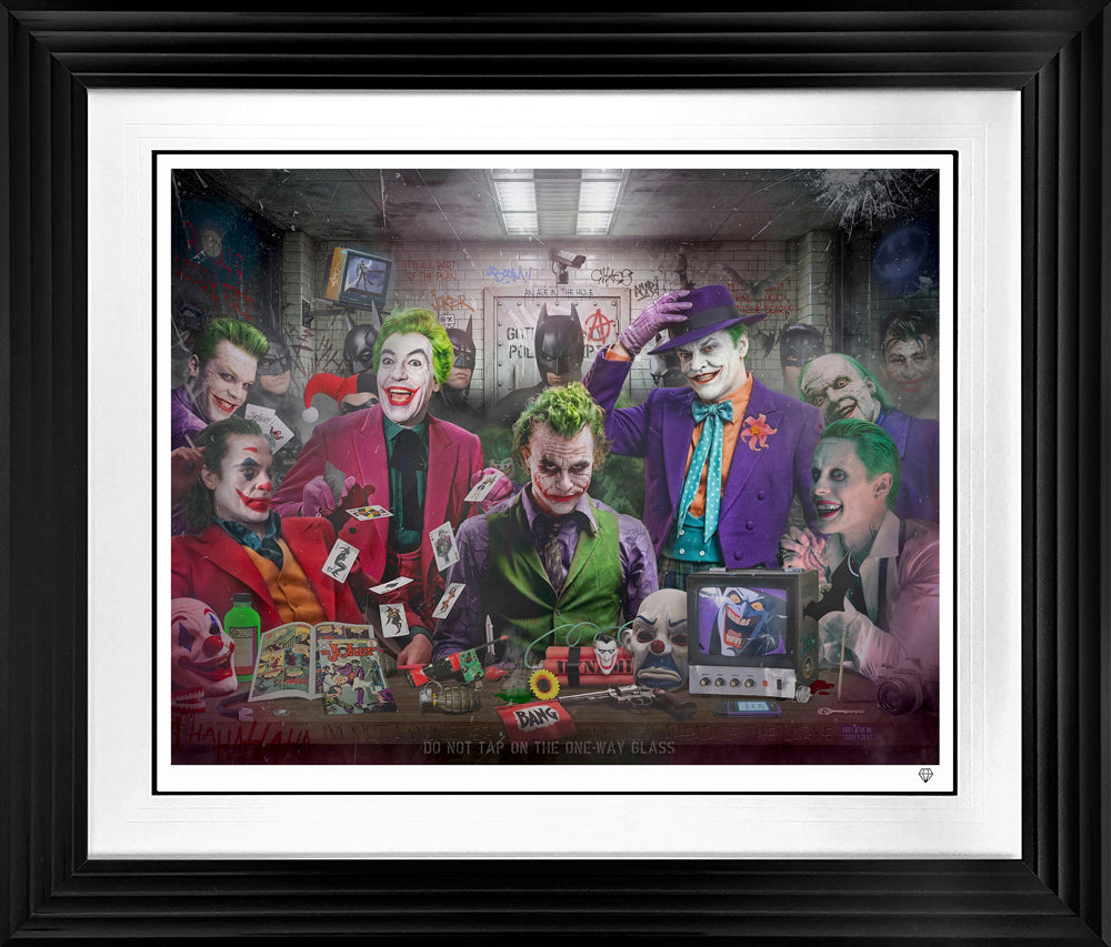 JJ Adams - 'I Just Want My Phone Call' - Framed Limited Edition