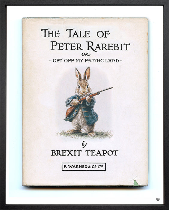 JJ Adams - '"Get Off My F%"!?ng Land" - Framed Animal Farm Edition