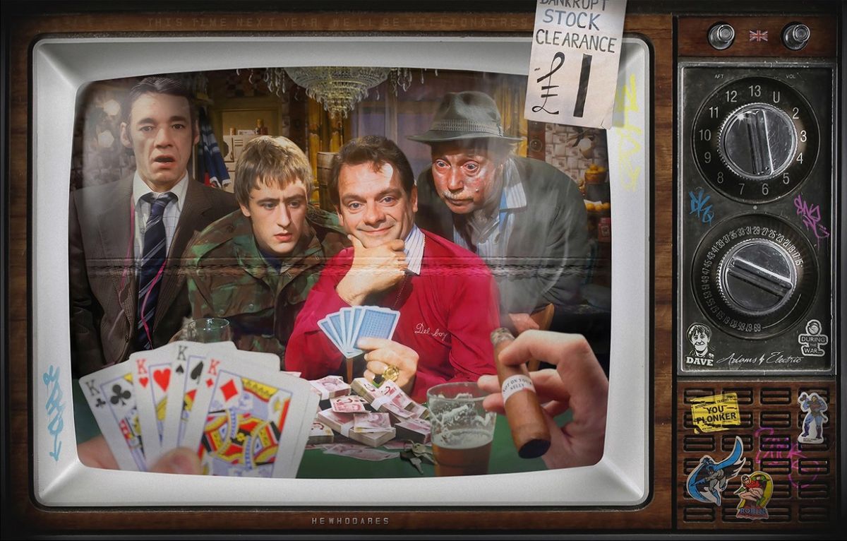 JJ Adams - 'That's Not The Hand That I Dealt You'  - Framed Original