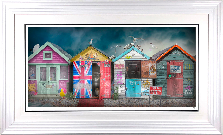 JJ Adams - 'Life's A Beach' - Framed Limited Edition