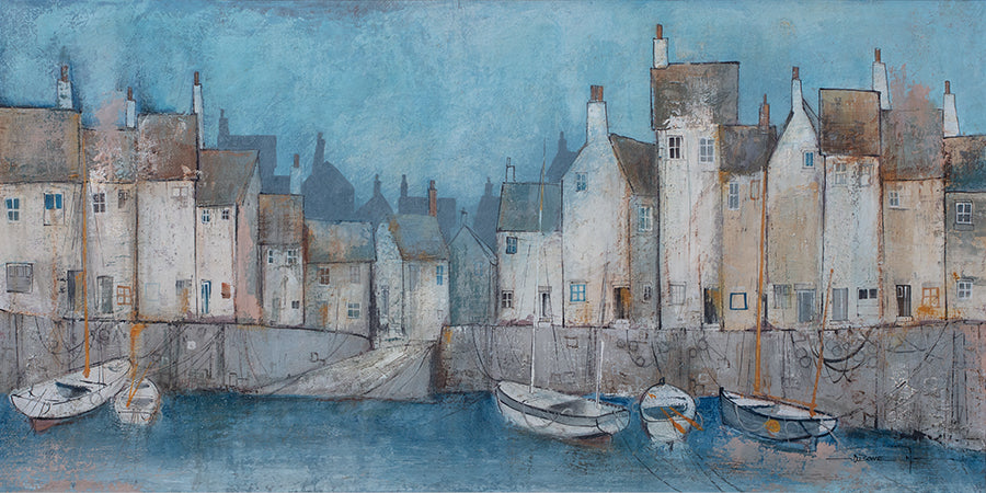 Dale Bowen -  'Harbourside III' - Framed Original Artwork