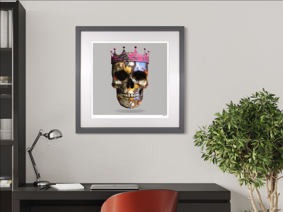 Monica Vincent - 'The Queen Of Mortality' - Framed Limited Edition Print
