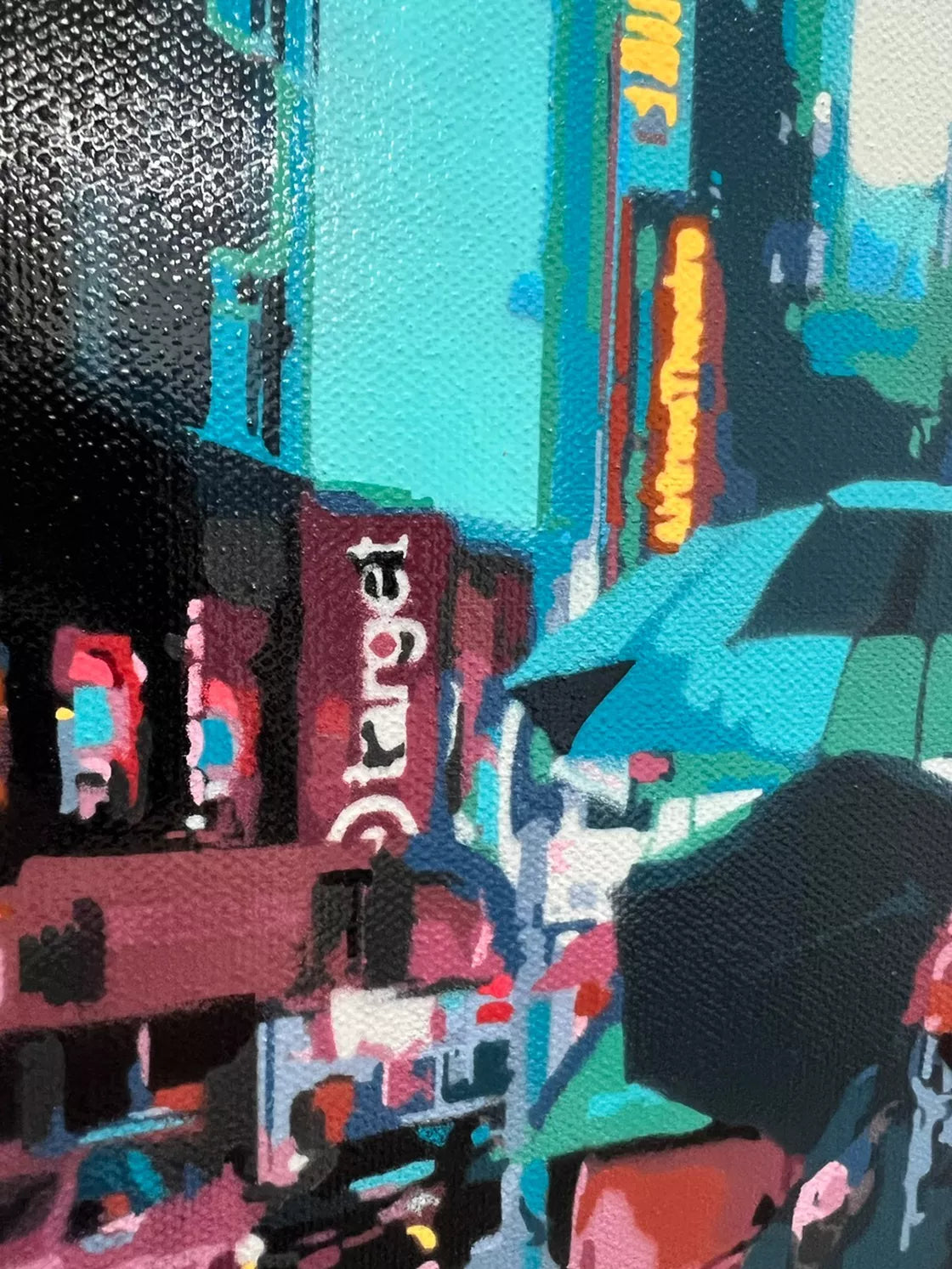 Marco Barberio - 'Rainy New York Street #2' - Original Art