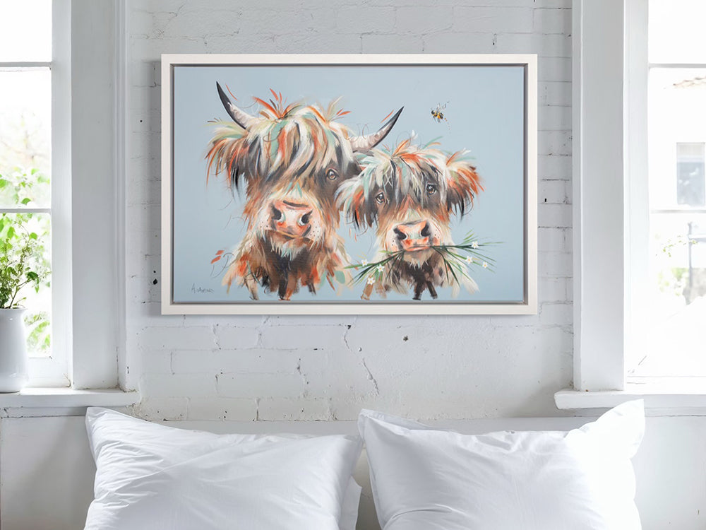 Ashley Saunders -  'Together' - Framed Original Art