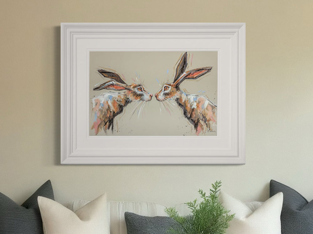 Ashley Saunders -  'Me & You' - Framed Original Art