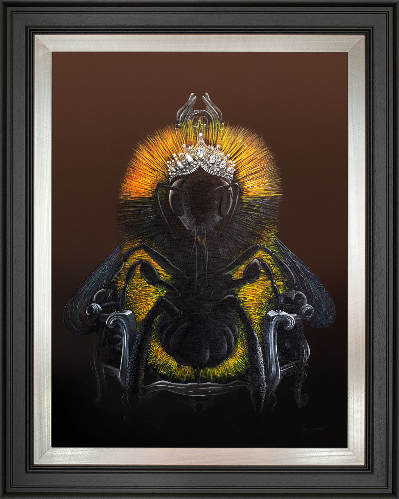 Angus Gardner - 'Queen Bee' - Framed Original Artwork