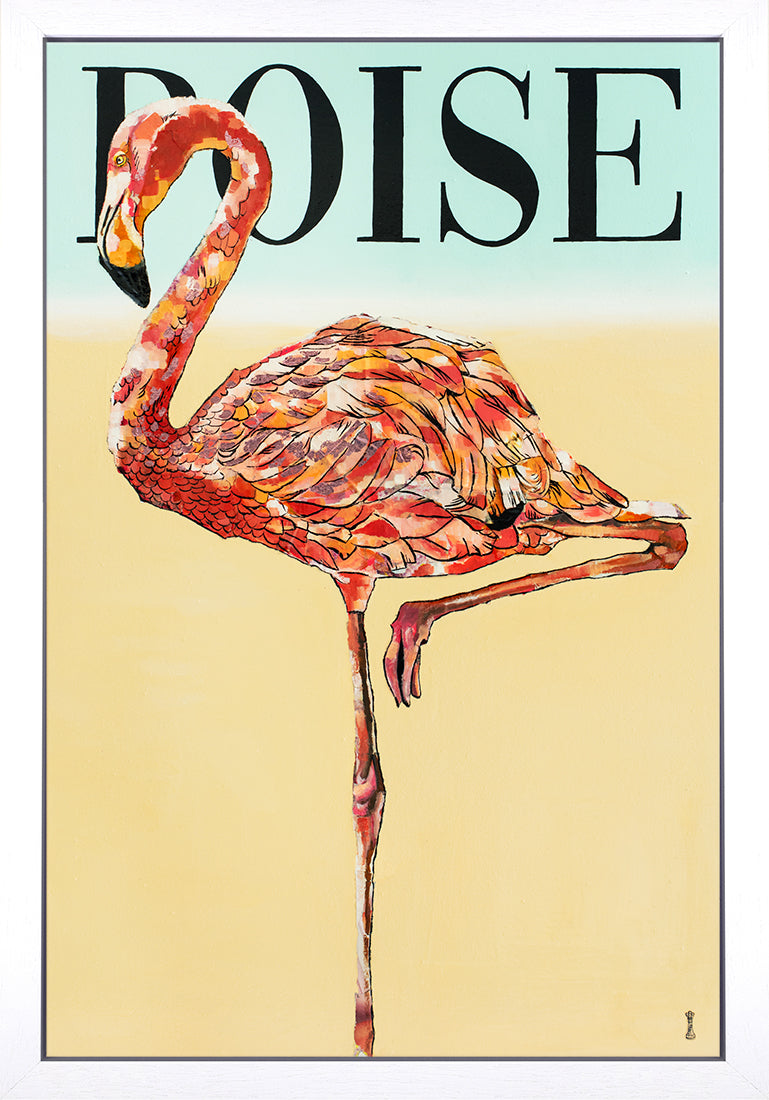 Chess - 'Poise' - Framed Original Artwork