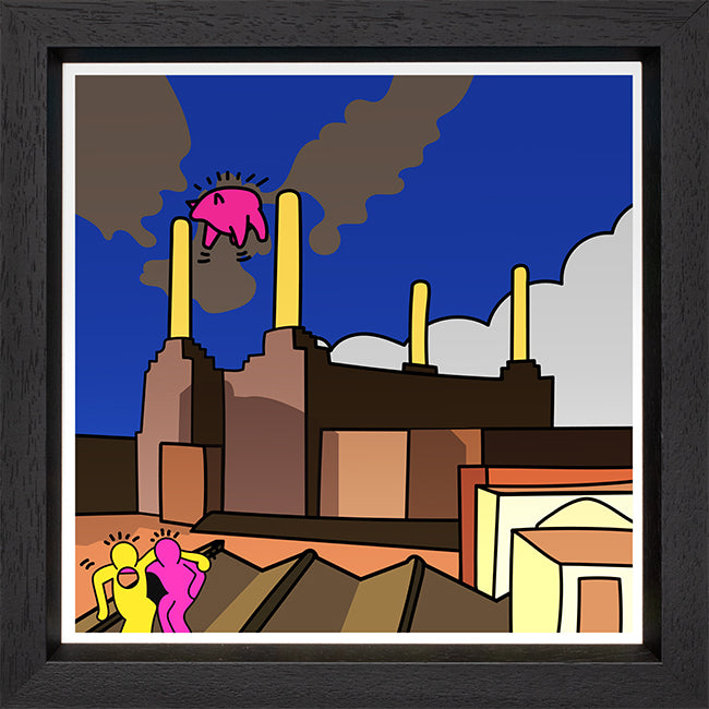 TBOY - 'Animals  (Pink Floyd)' - Keith Haring 12" Album Series - Framed Limited Edition