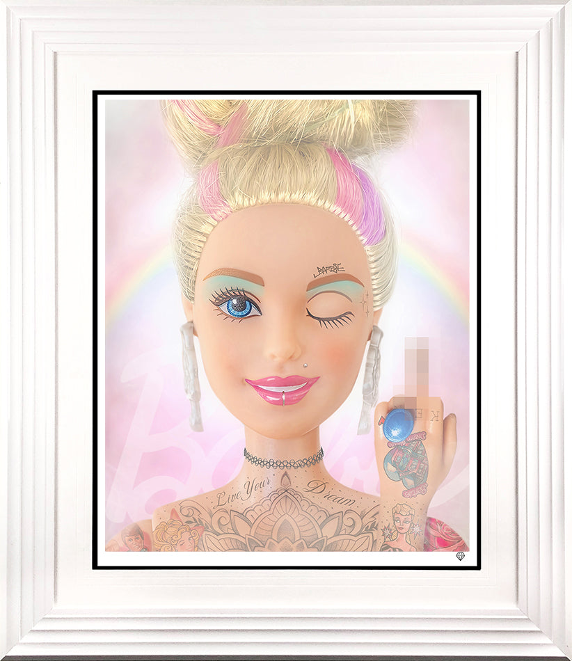 JJ Adams - 'We Girl's Can Do Anything' - Framed Limited Edition