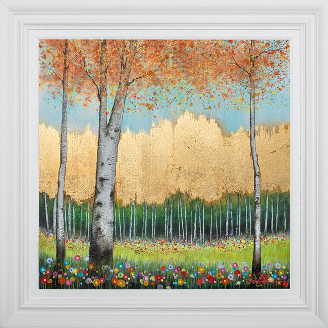 Dale Bowen -  'Silver Forest II' - Framed Original Art