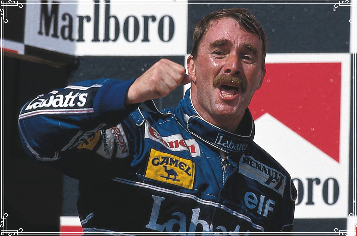 Paul Oz  'Mansell'- Framed Limited Edition (Print & Canvas)