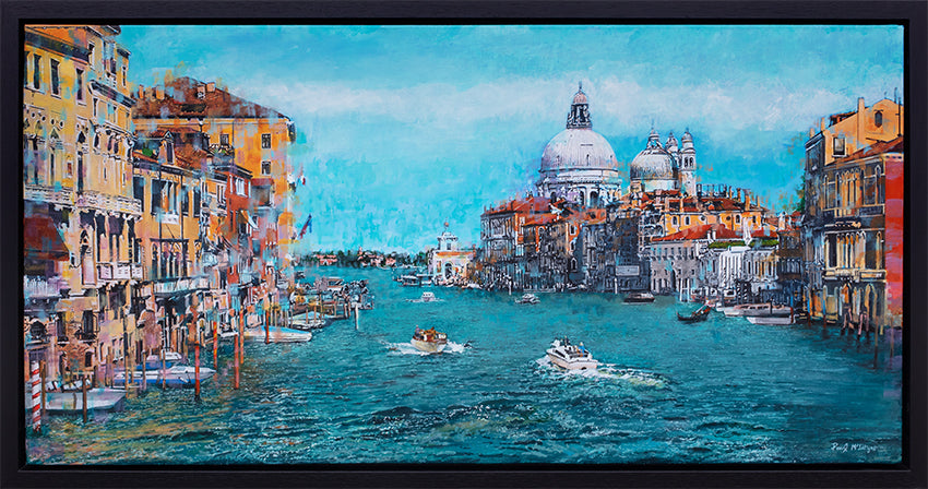 Paul McIntyre - 'View Of The Grand Canal' - Framed Original Artwork