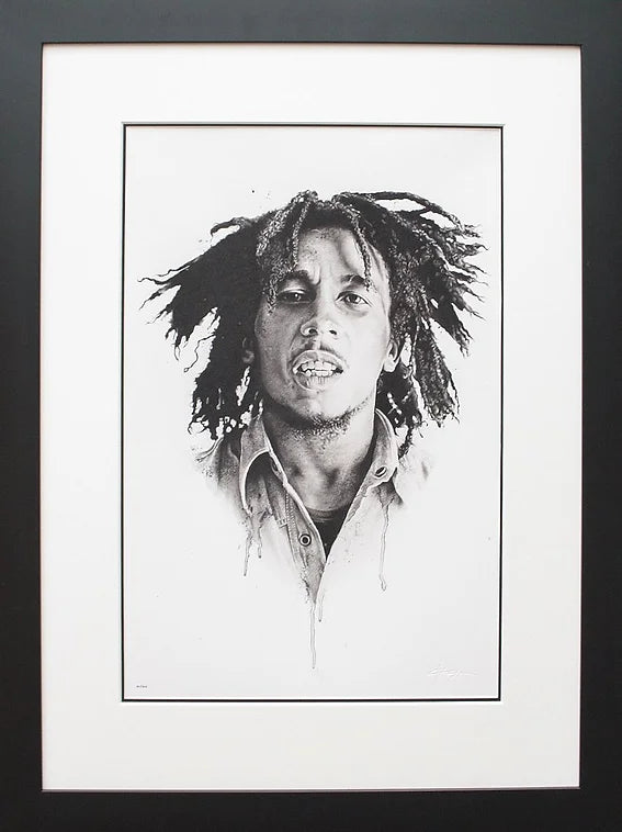 Gary Mossman - 'Bob Marley' - Framed Limited Edition