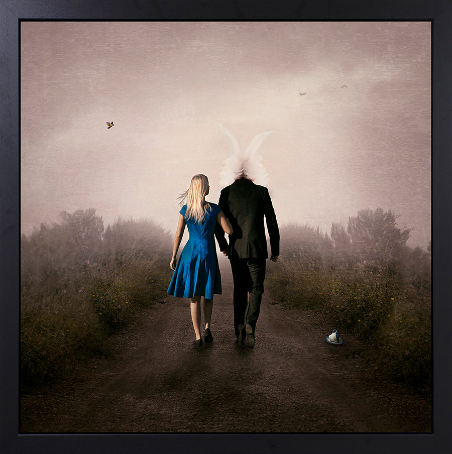 Michelle Mackie - 'We're All Mad Here...' - Framed Original Artwork