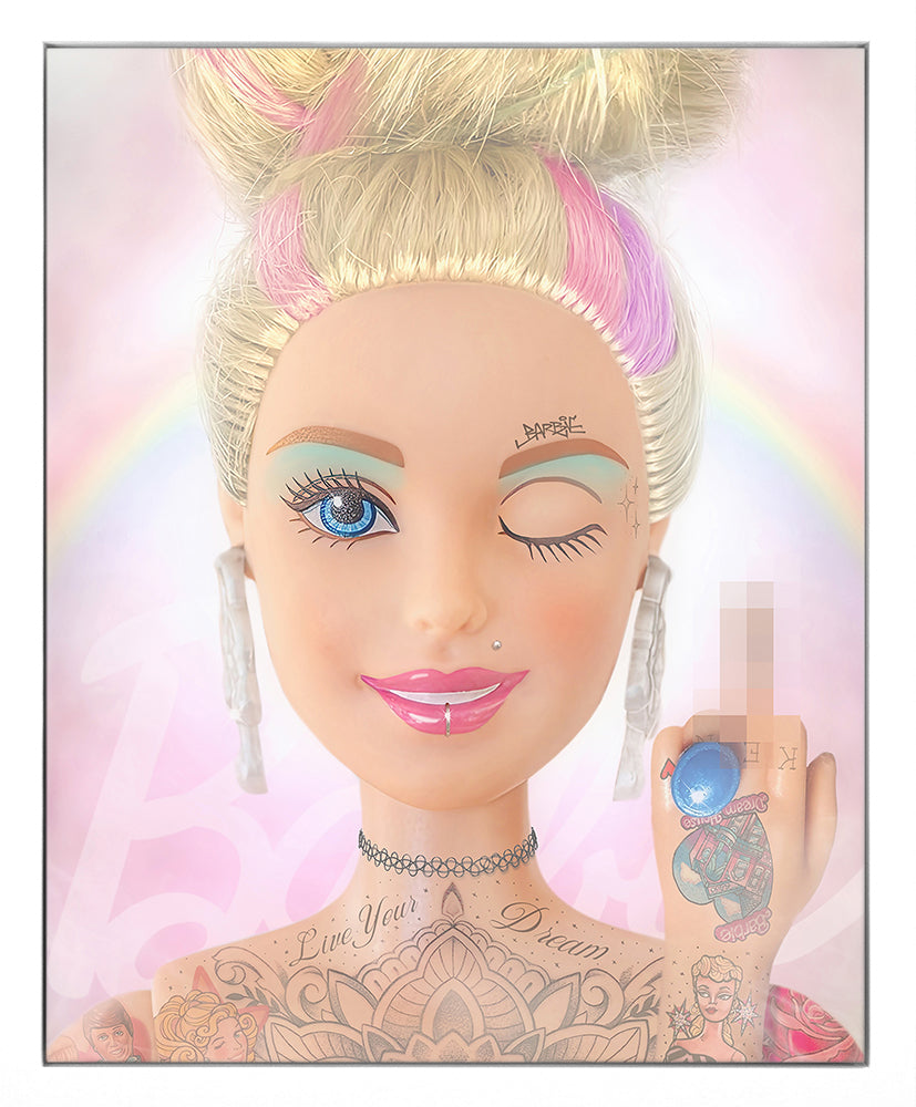 JJ Adams - 'We Girl's Can Do Anything' - Framed Original Artwork