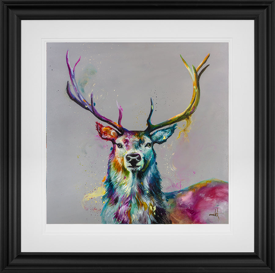 Katy Jade Dobson - 'Cervo' - Framed Limited Edition