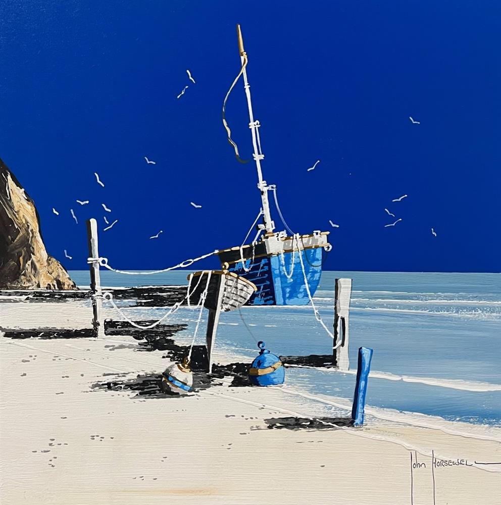 John Horsewell - 'A Beautiful Day' - Framed Original Artwork