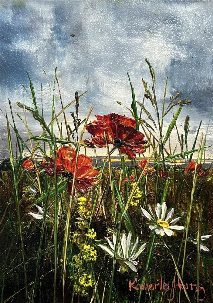 Kimberley Harris - 'A Breath Between Clouds' - Miniature series - Framed Original Art