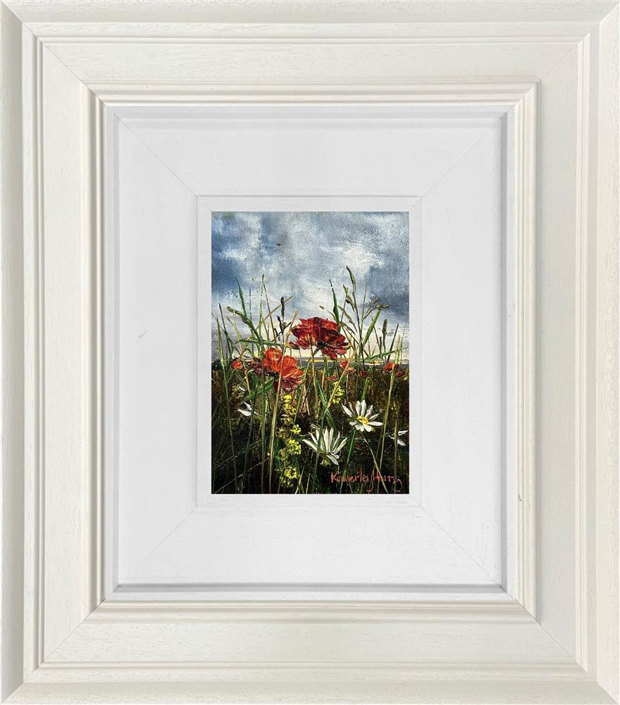 Kimberley Harris - 'A Breath Between Clouds' - Miniature series - Framed Original Art