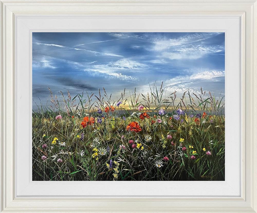 Kimberley Harris - 'A Calm Held In Place' - Framed Original Artwork