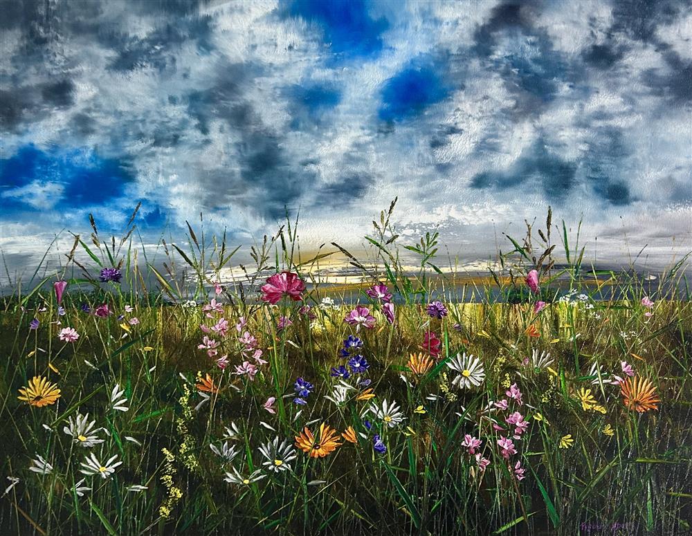 Kimberley Harris - 'A Field Remembered' - Framed Original Art