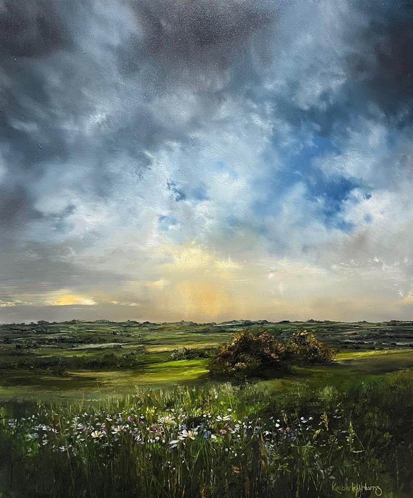 Kimberley Harris - 'A Horizon Outpacing Time' - Framed Original Artwork