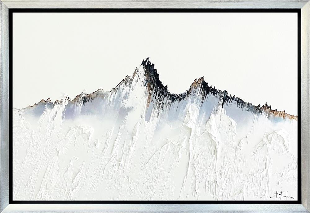 Bozhena Fuchs- 'A Kingdom Of White' - Framed Original Artwork