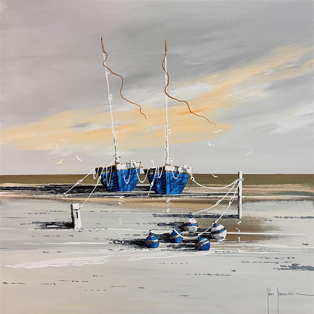 John Horsewell - 'A Long Way' - Framed Original Artwork