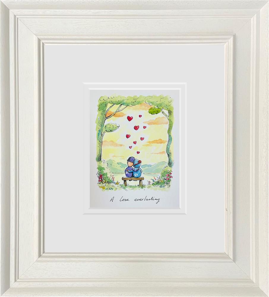 Michael Abrams - 'A Love Everlasting' - Sketch - Framed Original Artwork