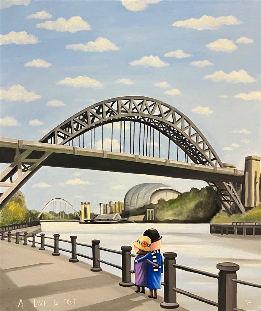 Michael Abrams - 'A Love So True' - Framed Original Art