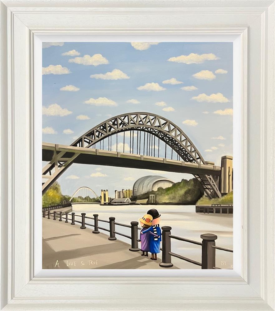 Michael Abrams - 'A Love So True' - Framed Original Art