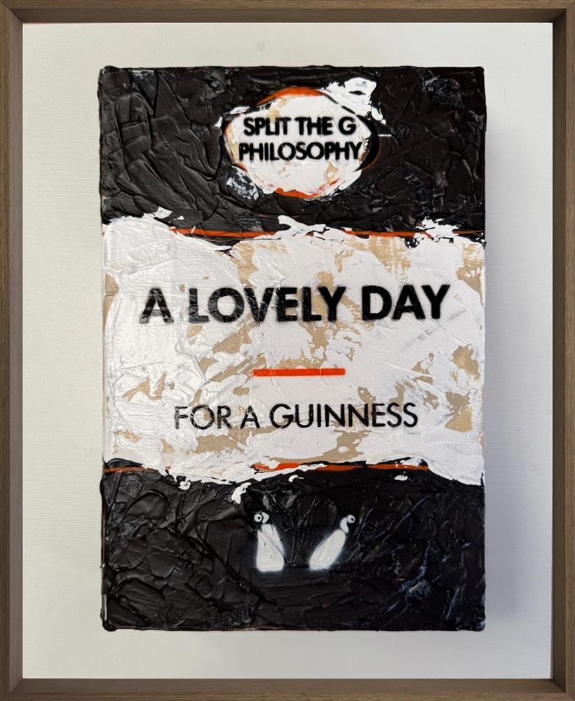 Hue Folk - 'Lovely Day - Storybook' - Framed Original Artwork