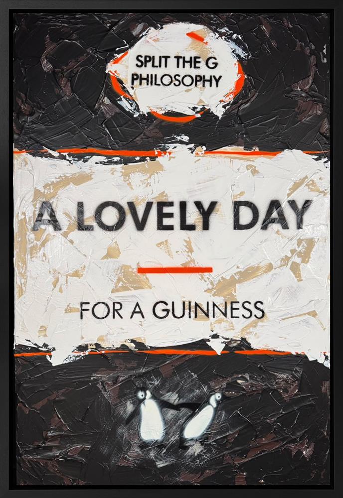 Hue Folk - 'A Lovely Day' - Framed Original Artwork