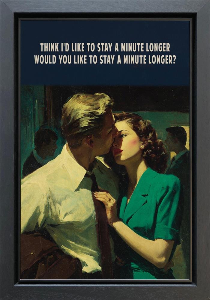 Linda Charles - 'A Minute Longer - ReMastered' - Framed Original Artwork