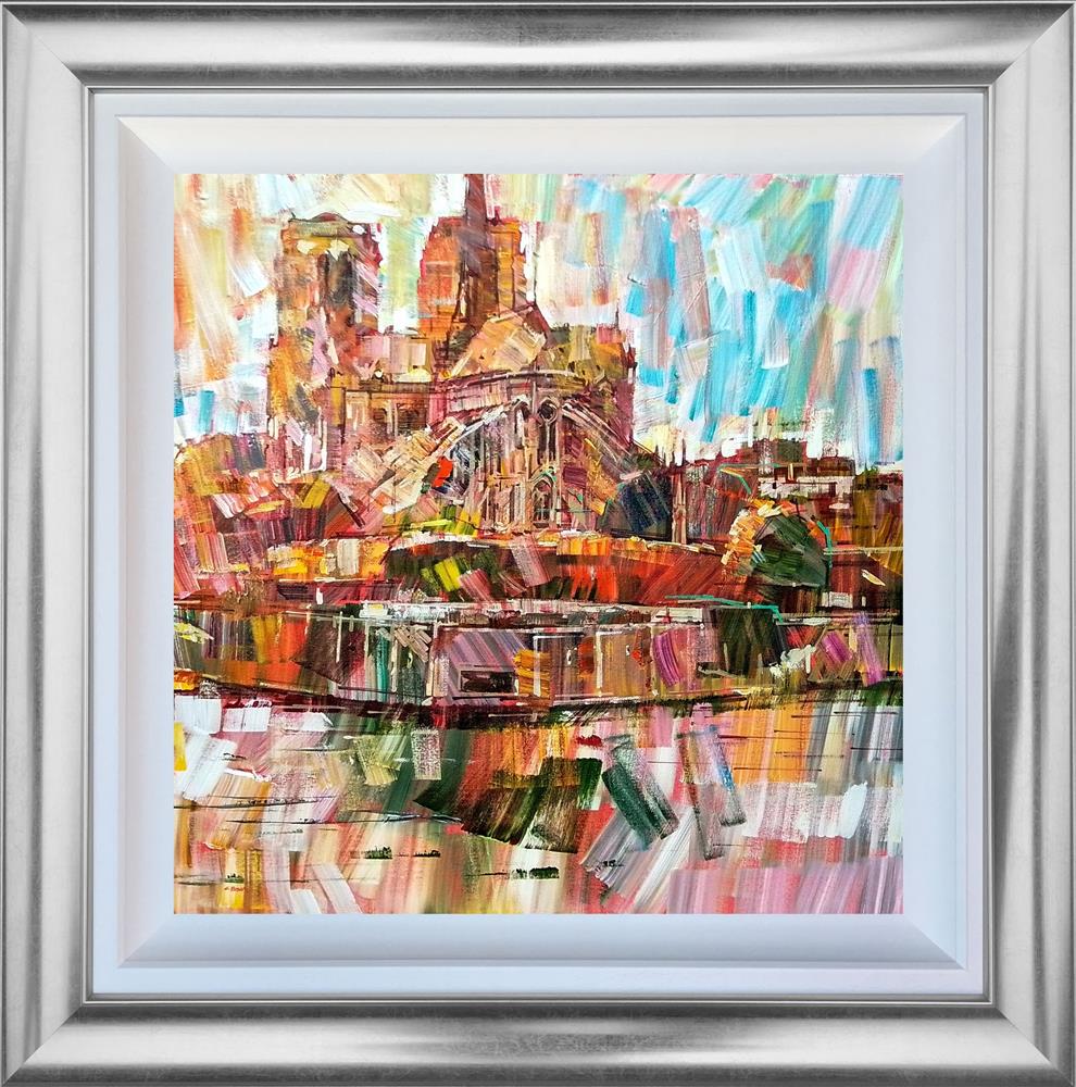 Colin Brown - 'A New Day In Notre Dame' - Framed Original Art