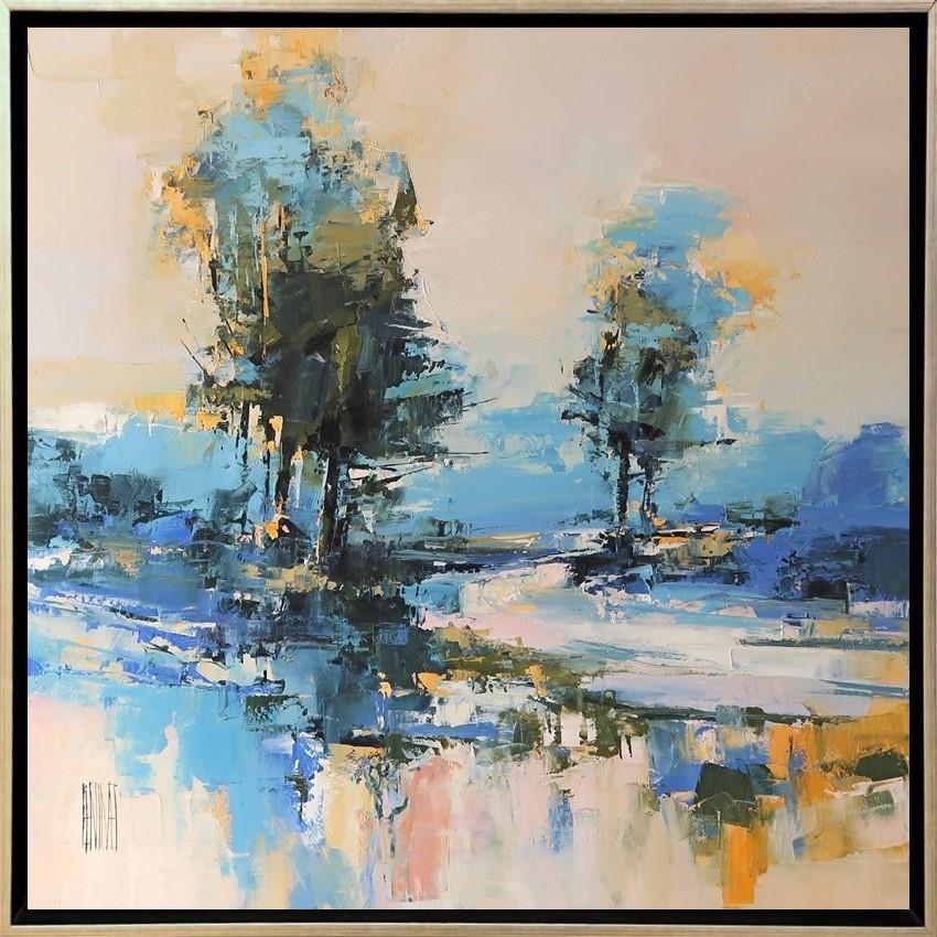 Hervé Lenouvel  'A Place Beyond Trees' - Framed Original Artwork