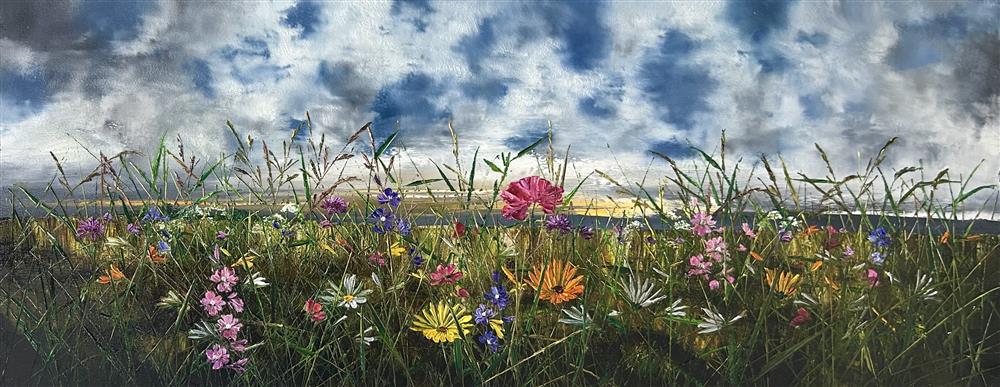 Kimberley Harris - 'A Poem In Petals' - Framed Original Art