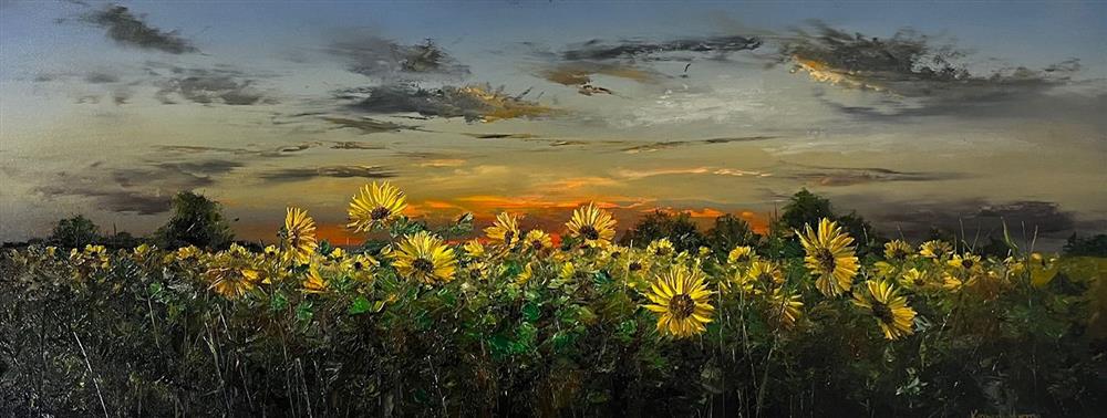 Kimberley Harris - 'A Quiet Edge Beneath Open Sky' - Framed Original Artwork