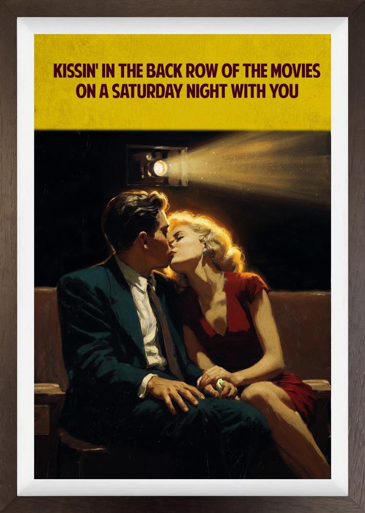 Linda Charles - 'A Saturday Night With You - ReMastered' - Framed Original Artwork