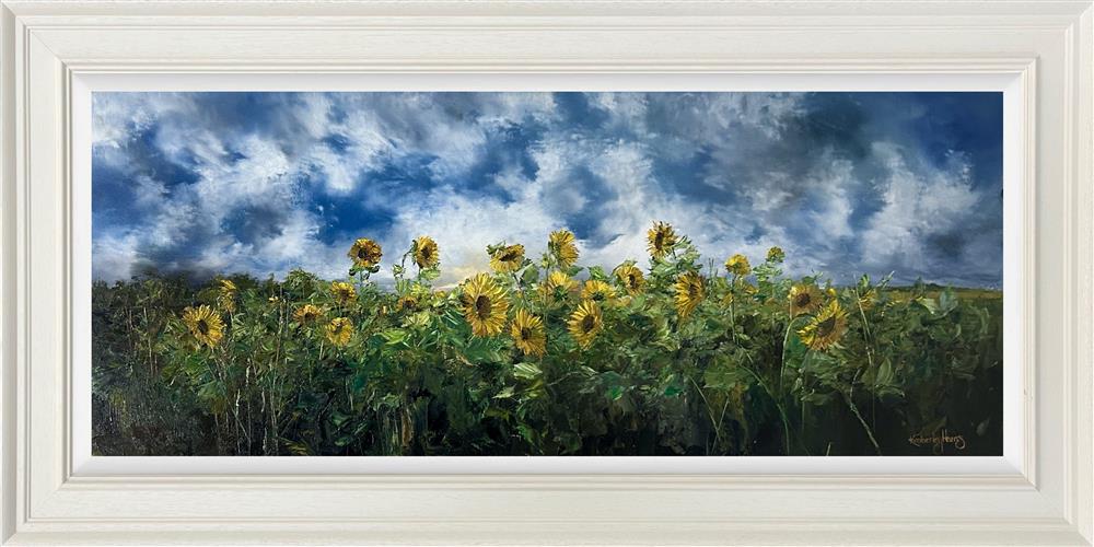 Kimberley Harris - 'A Sea Of Sunflowers' - Framed Original Artwork