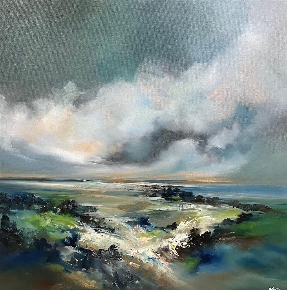 Alison Johnson - 'A Sky That Remembers' - Framed Original Artwork