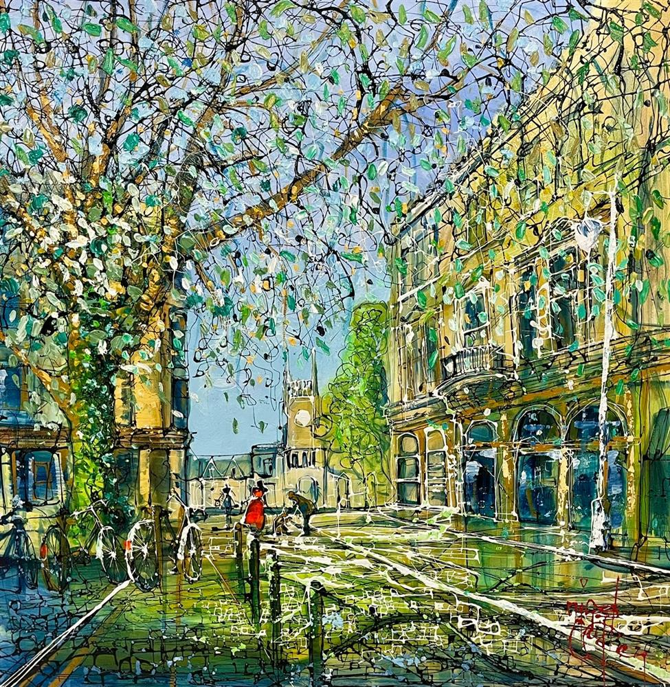 Nigel Cooke - 'A Stroll Through Norwich' - Framed Original Artwork