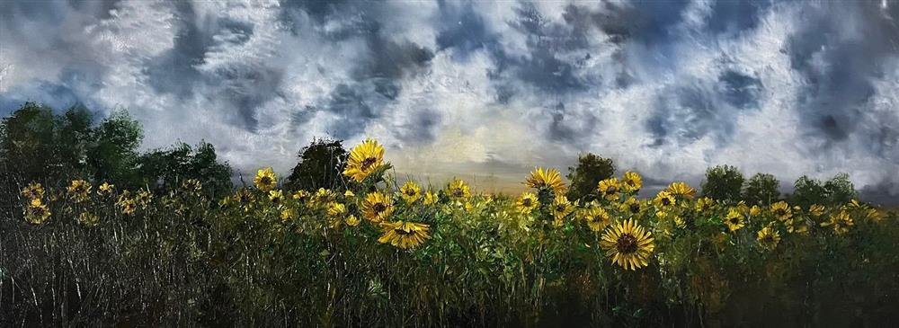 Kimberley Harris - 'A Thousand Fields, One Love' - Framed Original Artwork