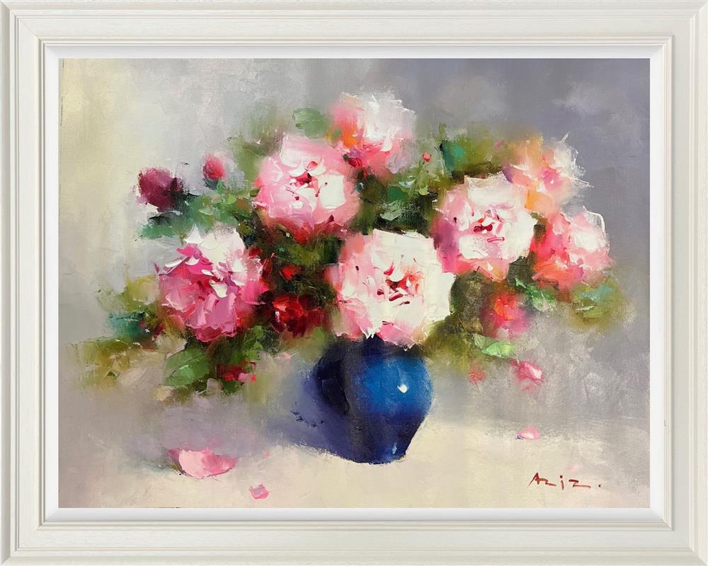 Aziz - 'A Thousand Quiet Bossoms' - Framed Original Artwork