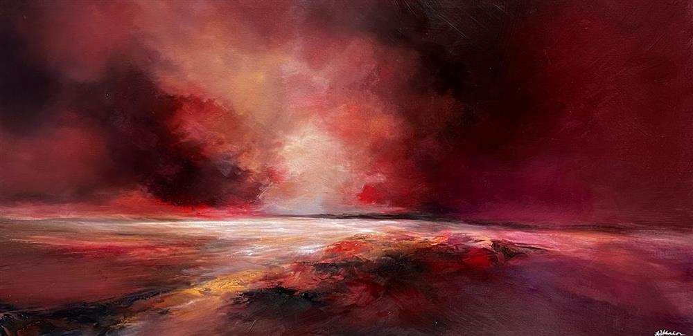 Alison Johnson - 'A Thousand Shades Of Twilight' - Framed Original Artwork