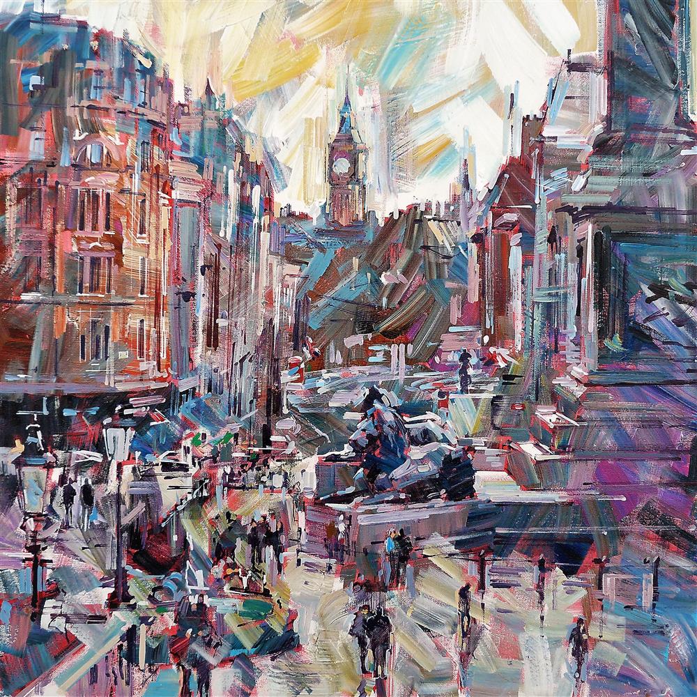 Colin Brown - 'A View To Whitehall' - Framed Original Artwork