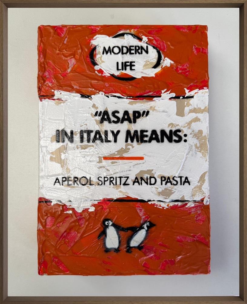 Hue Folk - 'ASAP - Storybook' - Framed Original Artwork