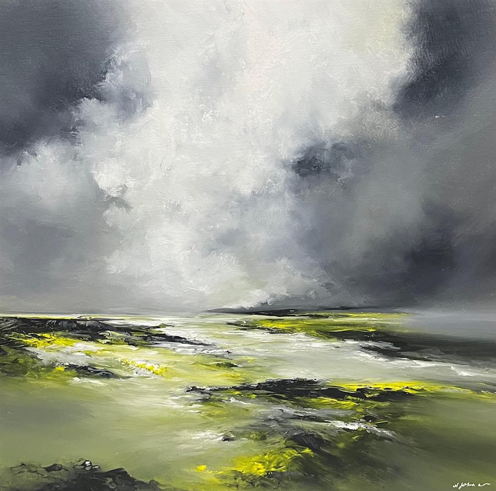 Alison Johnson - 'Across The Meadow' - Framed Original Artwork