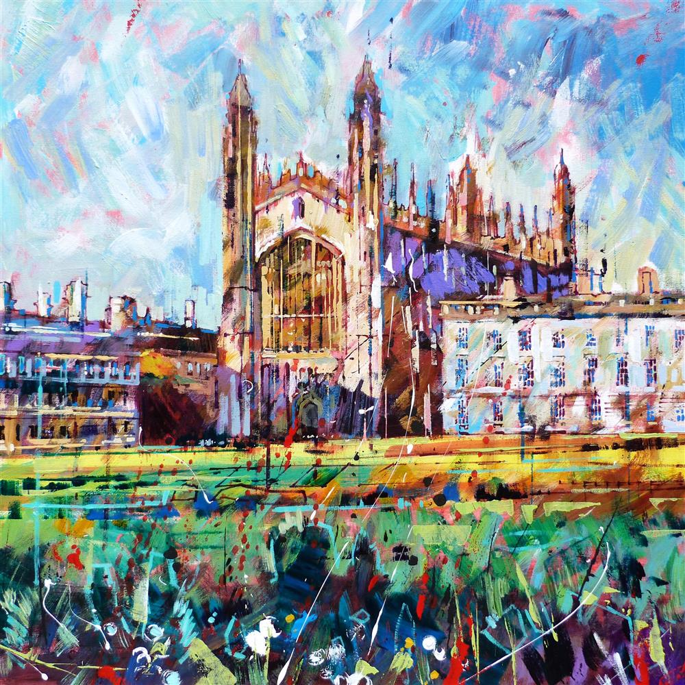 Colin Brown - 'Across The Meadow' - Framed Original Artwork